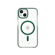 EvoCrystal - Apple iPhone 16e/14 Case MagSafe Compatible - Moss Green