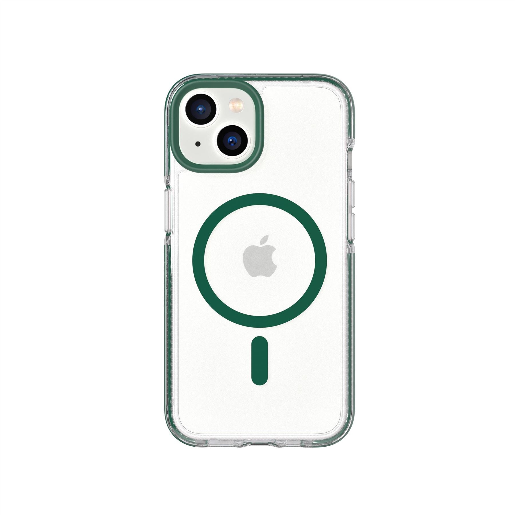 EvoCrystal - Apple iPhone 16e/14 Case MagSafe Compatible - Moss Green