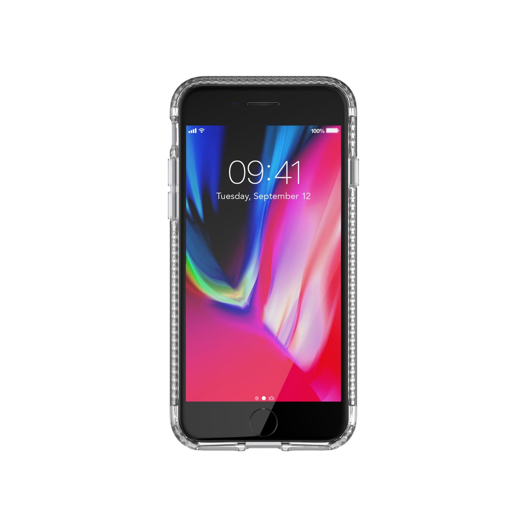 Cover Per IPhone SE 2022/SE/8/7/6S/6 Spectrum Rinforzata Trasparente 498330 Cover Per IPhone SE 2022/SE/8/7/6S/6 Spectrum Rinforzata Trasparente 498330
