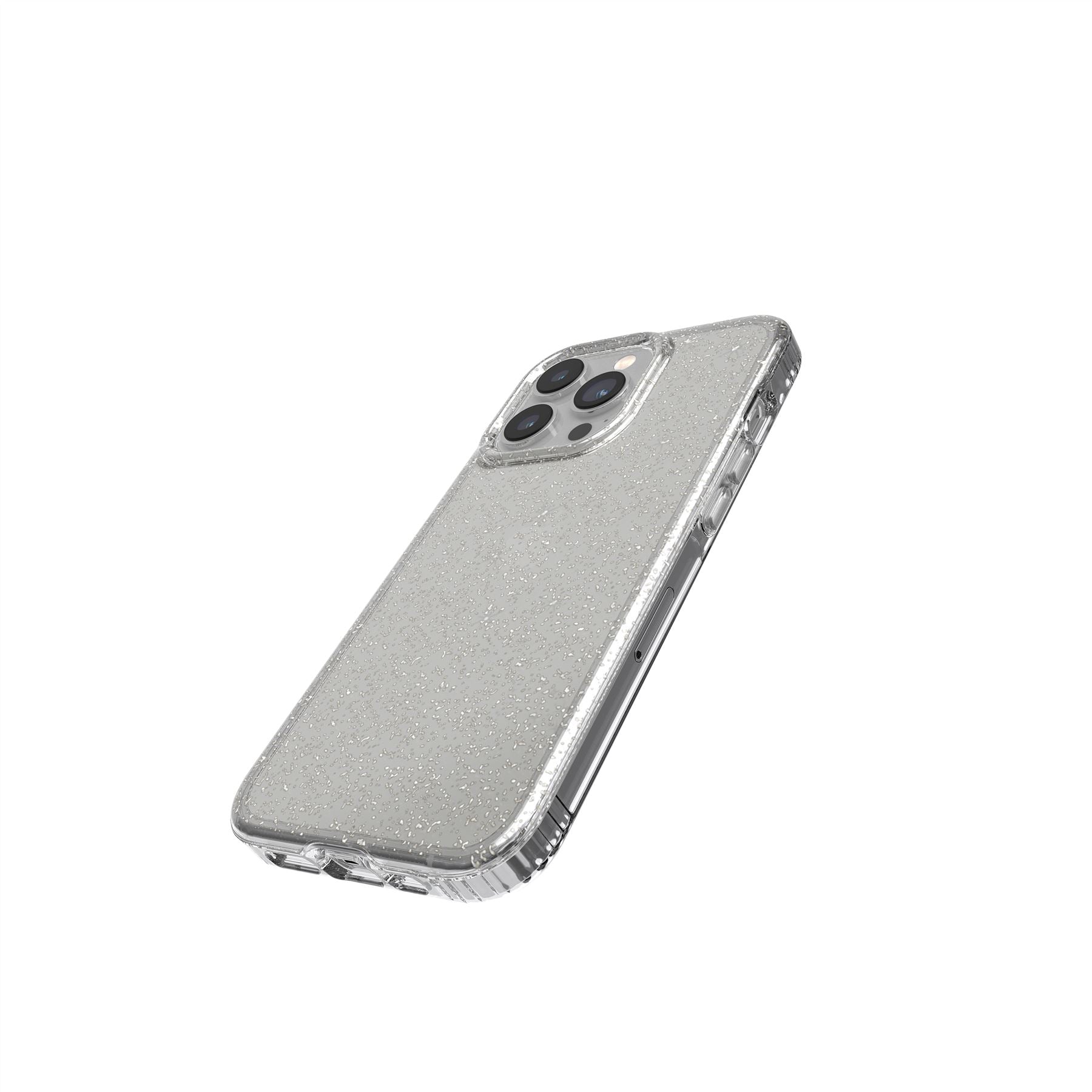 EvoSparkle - Apple iPhone 13 Pro Case - Silver