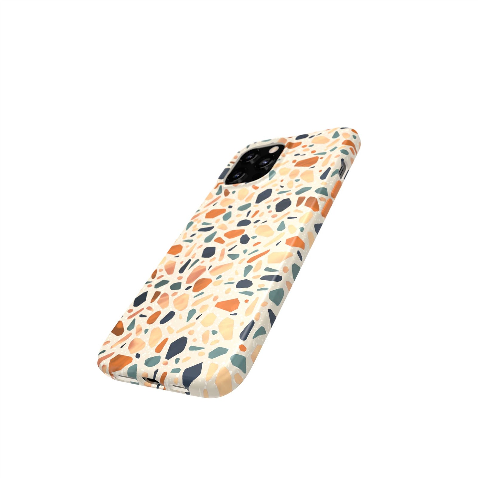 EcoArt - Apple iPhone 12 Pro Max Case - Terazzo Orange