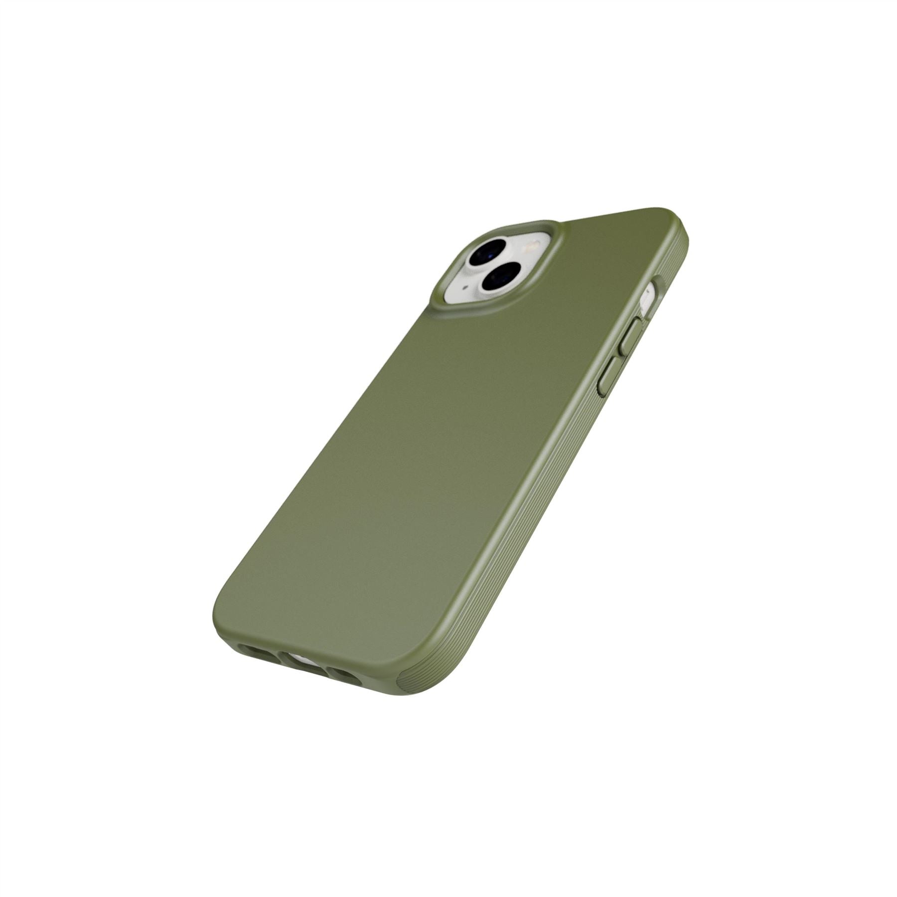 【iPhone 14/iPhone 16e】ajew gray×beige Recovrd - Apple iPhone 16e/14 MagSafe Compatible - Khaki