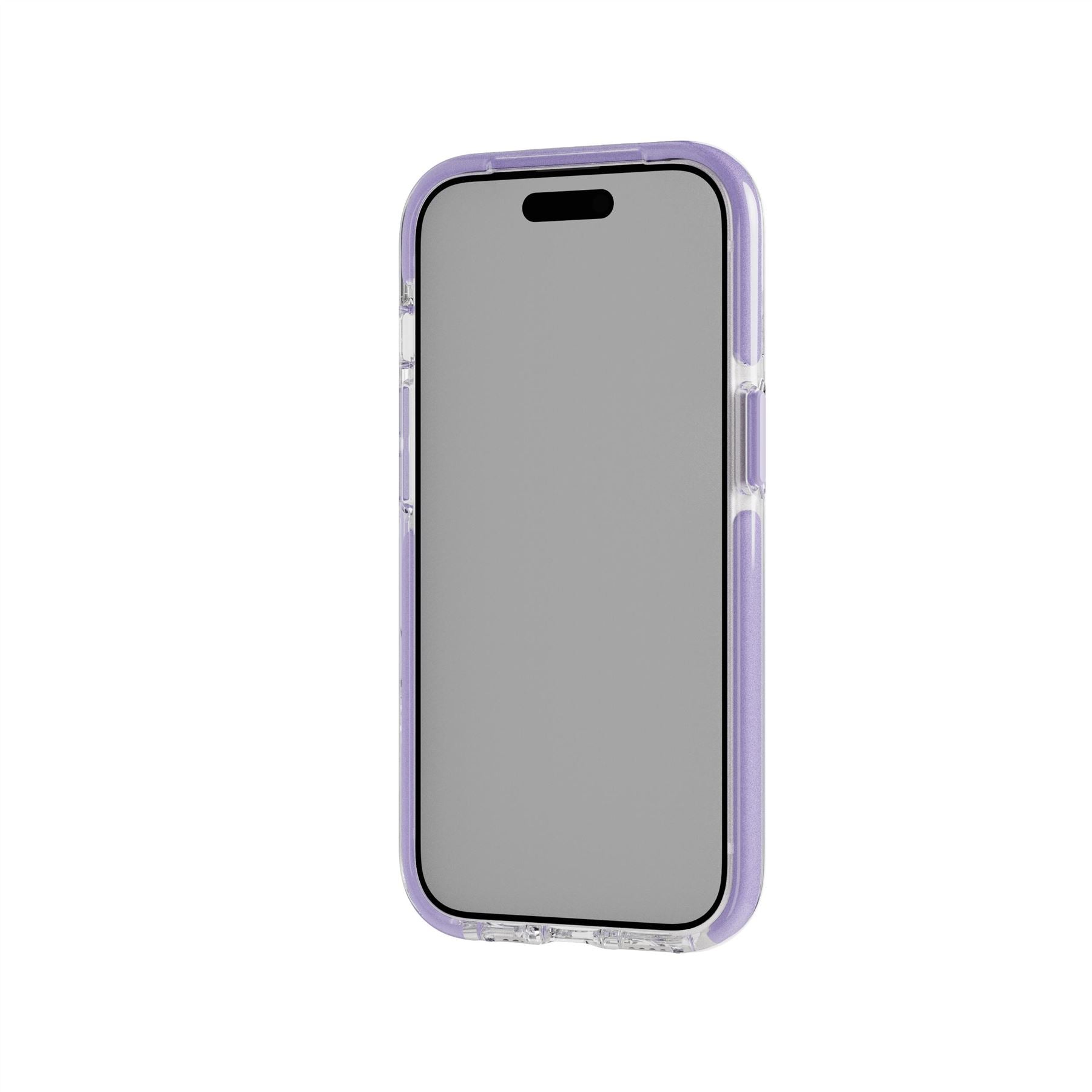 Evo Crystal Kick - Apple iPhone 15 Case MagSafe® Compatible - Lilac