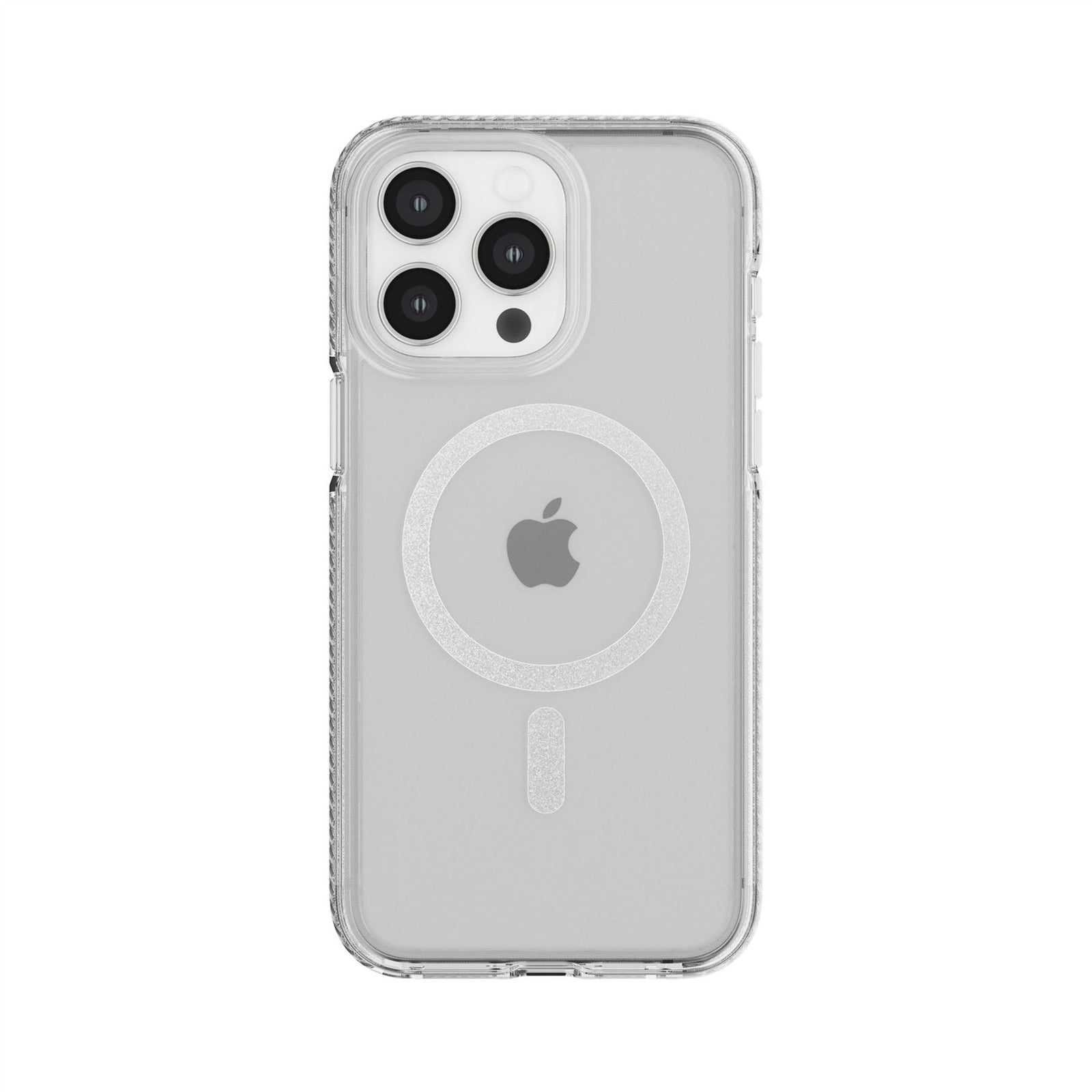 Evo Crystal - Apple iPhone 15 Pro Max Case MagSafe® Compatible  - White Titanium