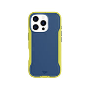 EvoPro - Apple iPhone 16 Pro Case MagSafe® Compatible - Navy/Yellow