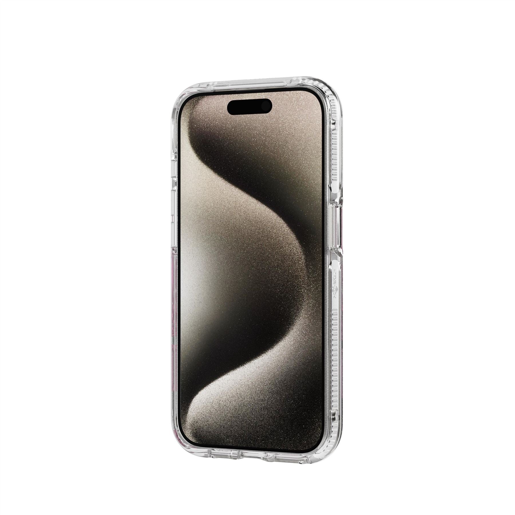 FlexQuartz - Apple iPhone 15 Pro Case MagSafe® Compatible - Pink