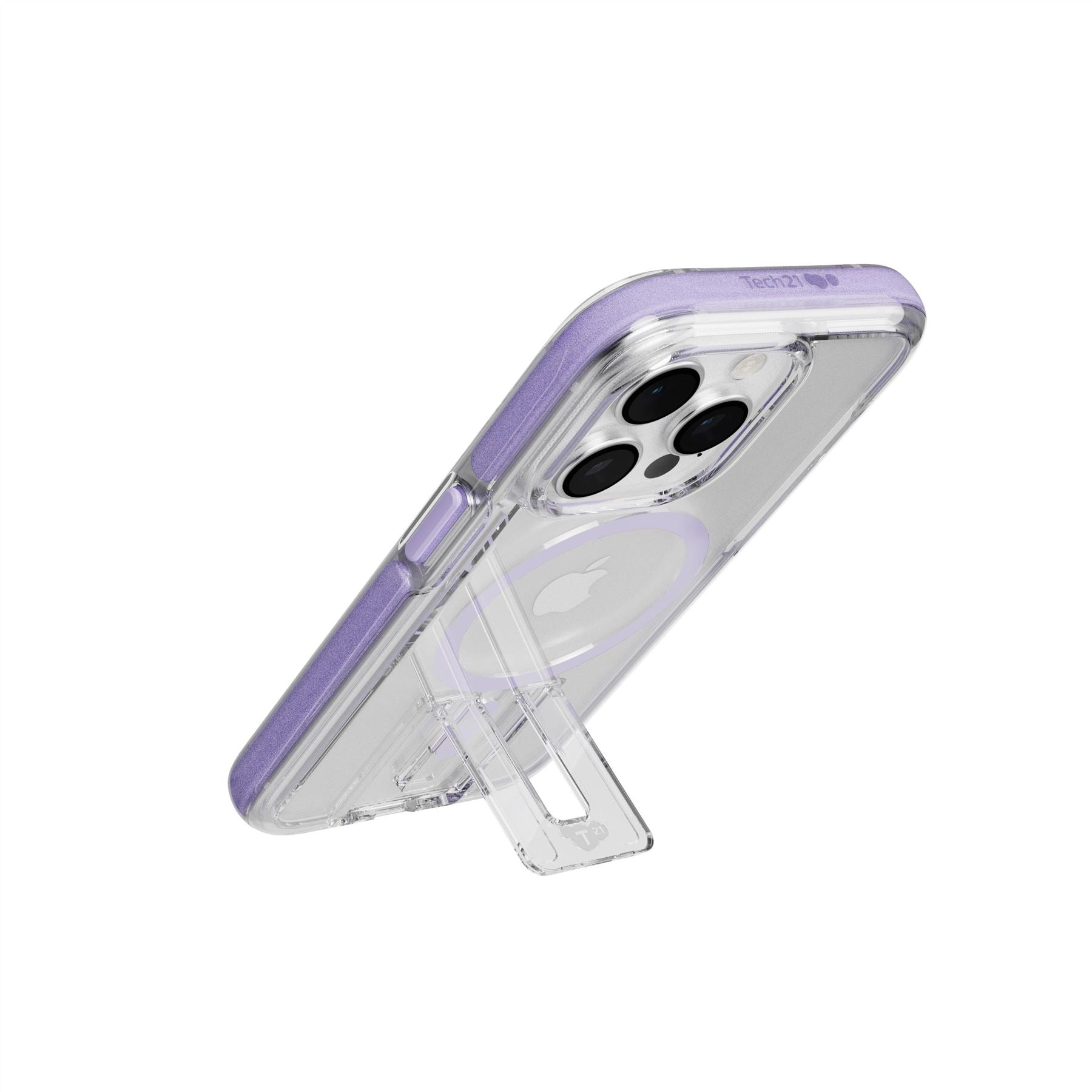 Evo Crystal Kick - Apple iPhone 15 Pro Case MagSafe® Compatible - Lilac