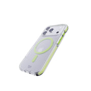 EvoCrystal Glow MagSafe - Apple iPhone 17 Pro Case - Green (Glow-In-The-Dark)