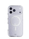 EvoCrystal MagSafe - Apple iPhone 17 Pro Max Case - Metallic Silver