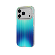 FlexQuartz MagSafe - Apple iPhone 17 Pro Case - Ombre Blue/Green