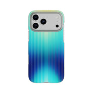 FlexQuartz MagSafe - Apple iPhone 17 Pro Max Case - Ombre Blue/Green