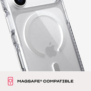 EvoCrystal MagSafe - Apple iPhone 18 Pro/17 Pro Case - Clear/Silver