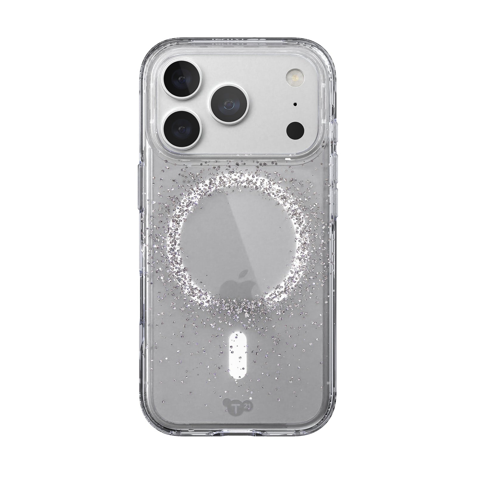 View of the back of the phone case from straight on with phone inside#color_focus