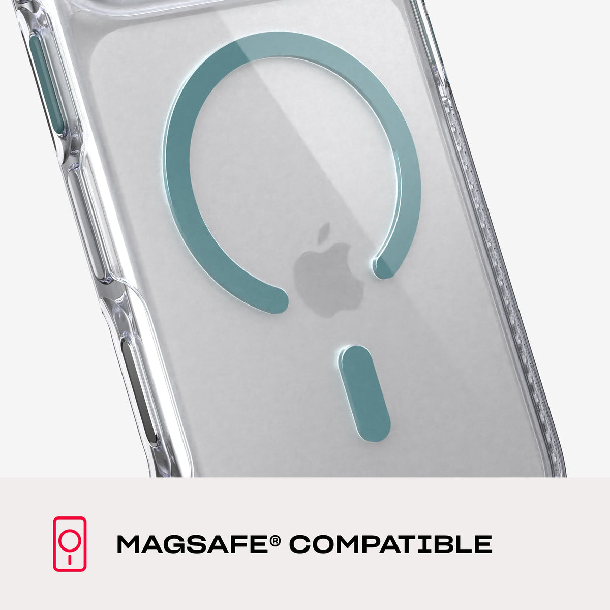 EvoCrystal MagSafe - Apple iPhone 18 Pro Max/17 Pro Max Case - Clear/Emerald Dust