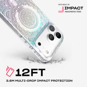 EvoClear Print MagSafe - Apple iPhone 18 Pro Max/17 Pro Max Case - Mandala