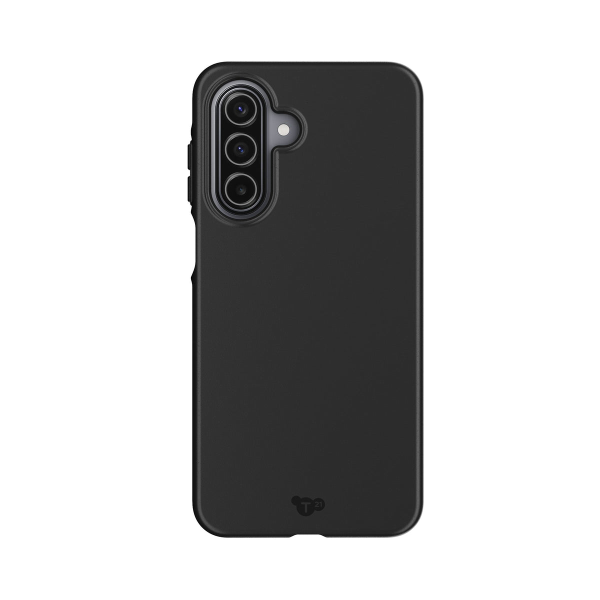 View of the back of the phone case from straight on with phone inside#color_black