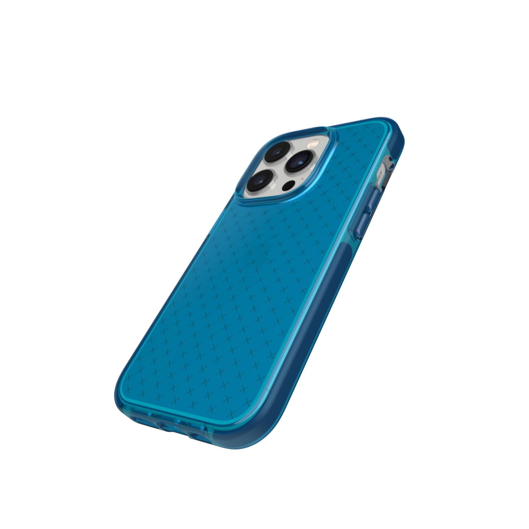 EvoCheck - Apple iPhone 14 Pro Case - Classic Blue Tint