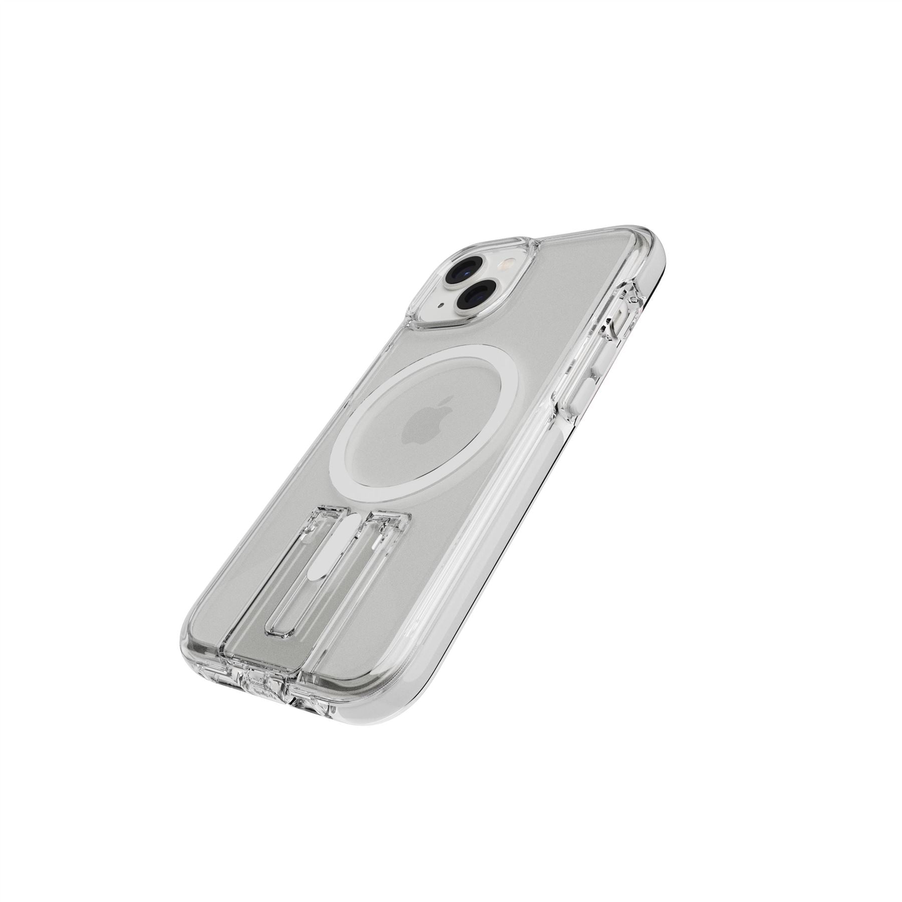 Evo Crystal Kick - Apple iPhone 14 Case MagSafe® Compatible - White