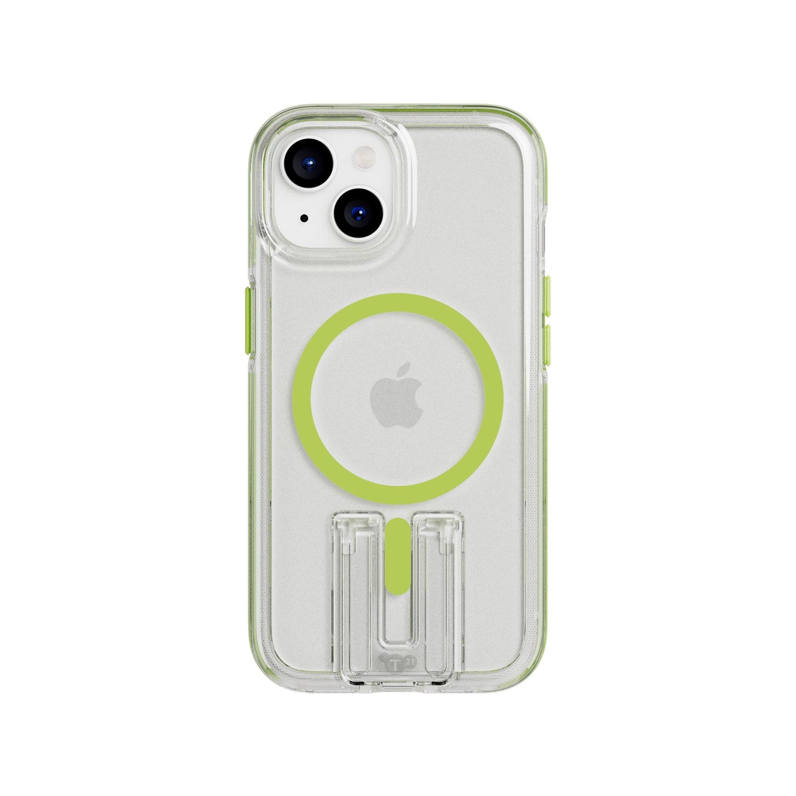 Evo Crystal Kick - Apple iPhone 15 Case MagSafe® Compatible - Lime