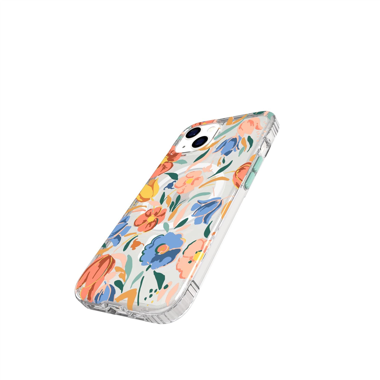 Evo Art - Apple iPhone 13 Case MagSafe® Compatible - Peach Tulip