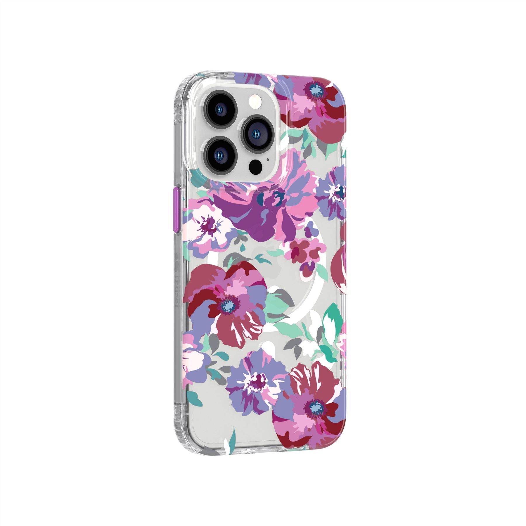 Evo Art - Apple iPhone 13 Pro Case MagSafe® Compatible - Purple Anemone