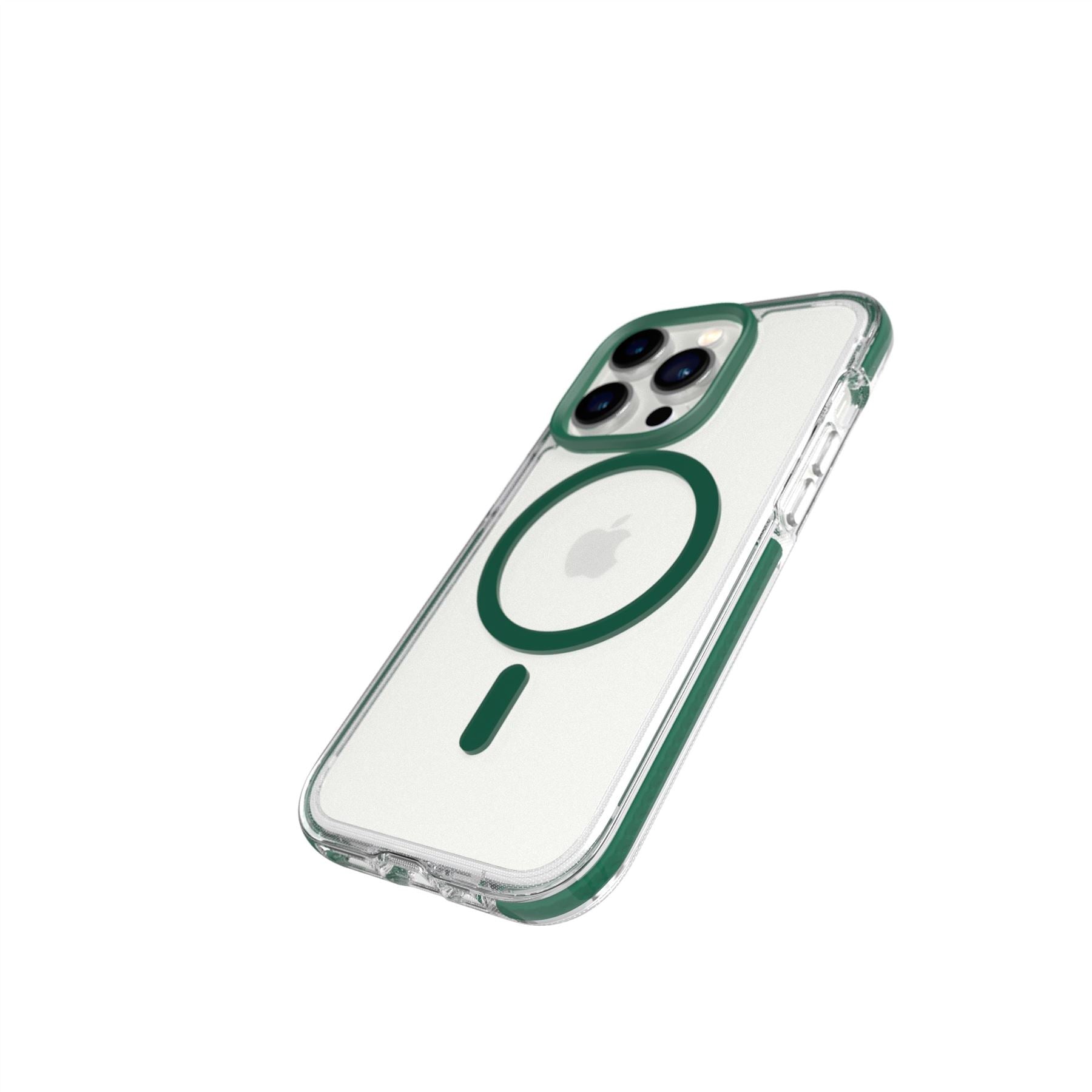 Evo Crystal - Apple iPhone 14 Pro Case MagSafe® Compatible - Moss Green
